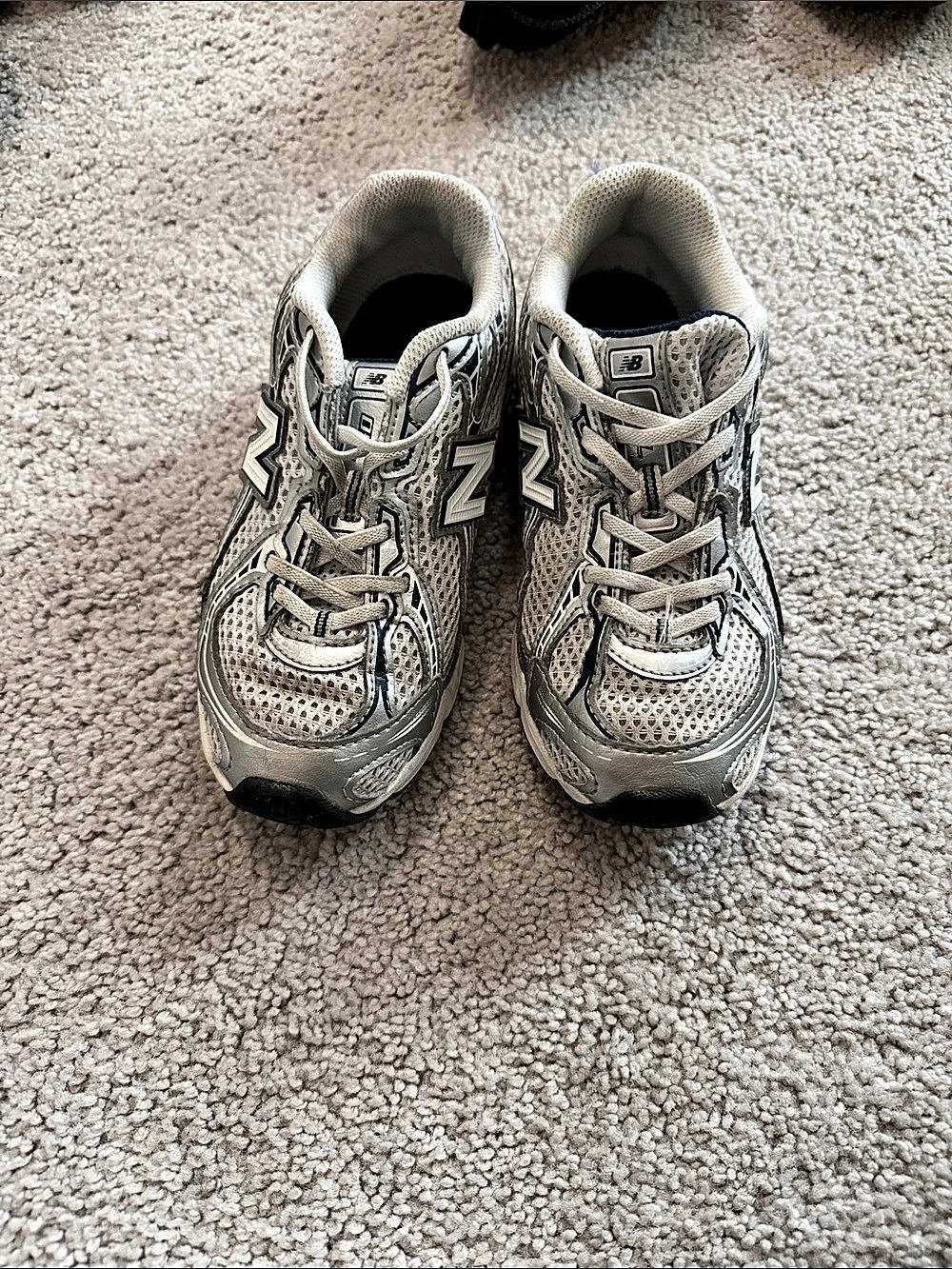 New Balance 530 White Silver Navy Gray & White Sneakers